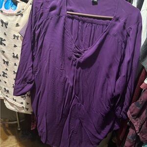 Torrid Deep Purple Blouse